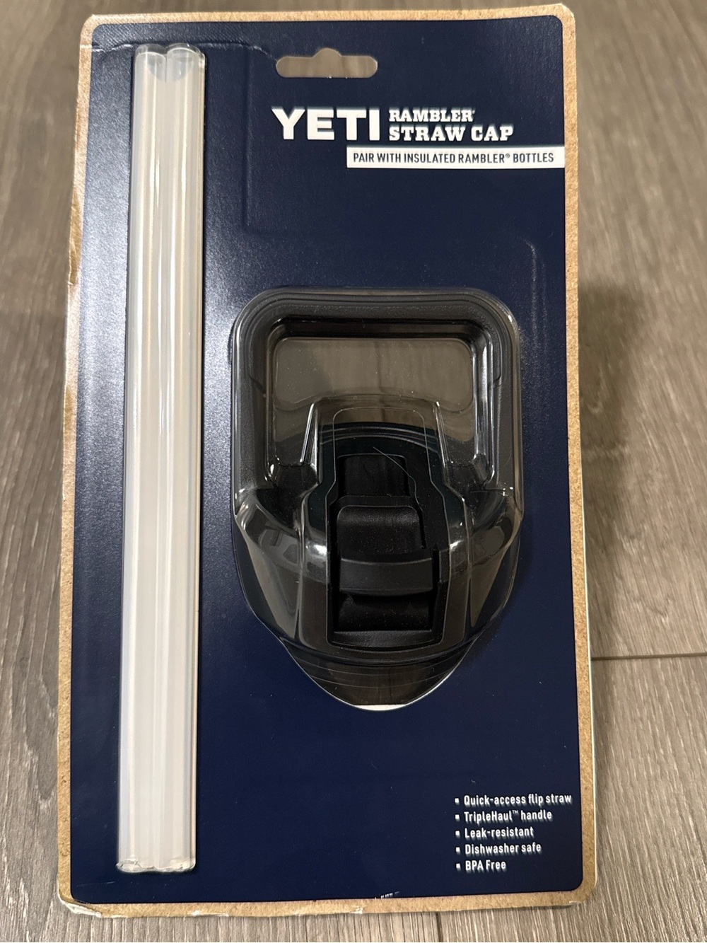 Yeti Rambler Straw Cap New w Straws Replacement Lid